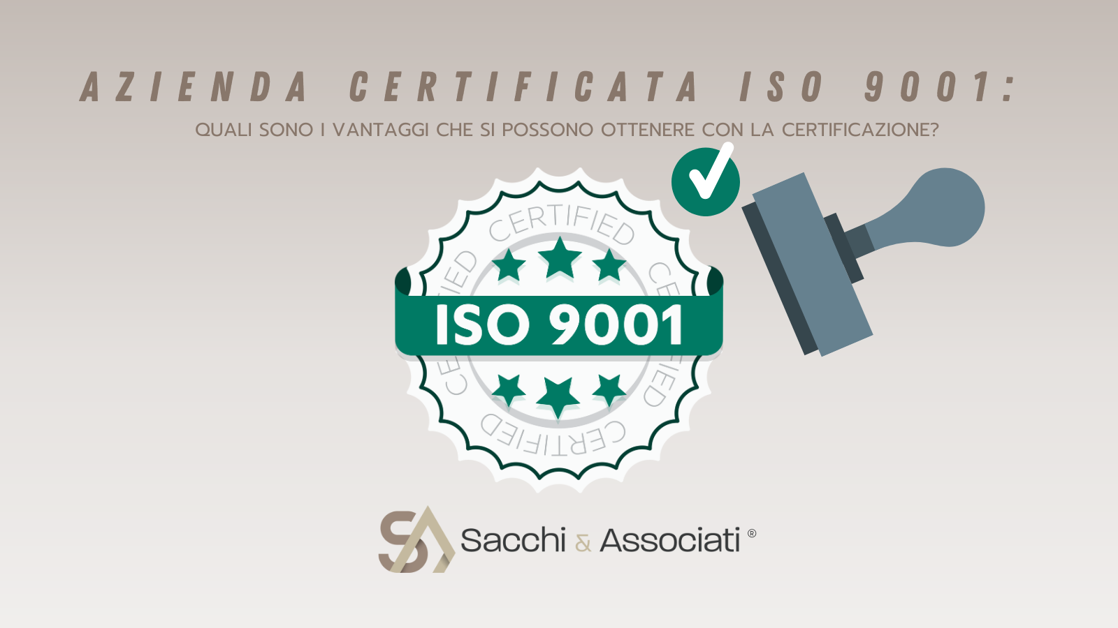 certificata iso 9001